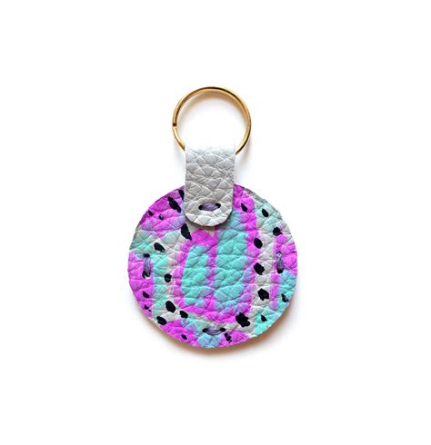 Abstract Key Chain 